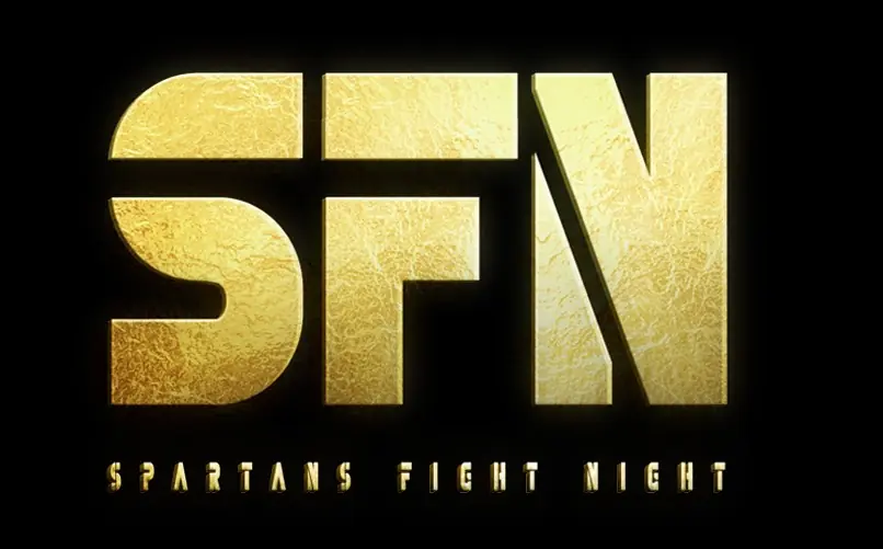 logo of spartans fight night